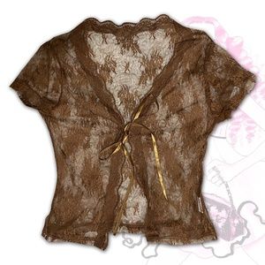Lace Transparent Fairy Cardigan